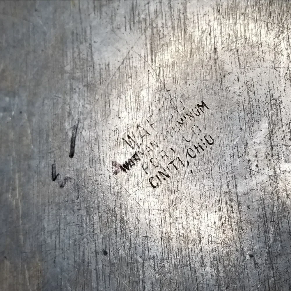 Wafco warman aluminum cinncinati ohio vintage